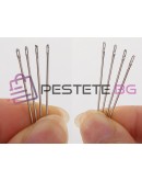 Комплект за шиене игли конци щипки 46 части